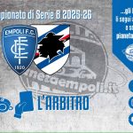 L’arbitro di Empoli-Sampdoria