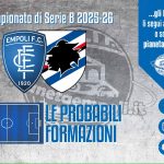Empoli-Sampdoria: le probabili formazioni