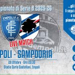 Prendiamo un punto da una gara che non può certo soddisfare: finisce 1-1 al Castellani con la Samp