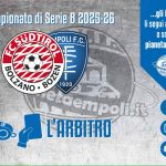 L’arbitro di SudTirol-Empoli