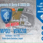 Buon Empoli, buon punto. Buona la prima di Dionisi. Al Castellani finisce 1-1 con il forte Venezia