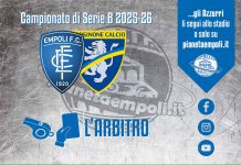 L’arbitro di Empoli-Frosinone