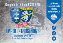 Ottima prestazione e buon punto contro la capolista. Al Castellani finisce 1-1 con il Frosinone