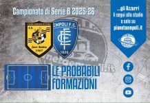 Juve Stabia-Empoli: le probabili formazioni