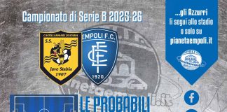 Juve Stabia-Empoli: le probabili formazioni
