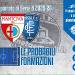 Mantova-Empoli: le probabili formazioni