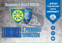 Carrarese-Empoli: le probabili formazioni