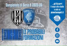 Cesena-Empoli: le probabili formazioni