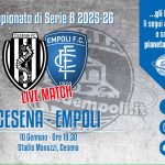 Gli azzurri vincono e convincono al Manuzzi. Un piccolo capolavoro! La vinciamo 1-0