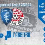 L’arbitro di Empoli-SudTirol