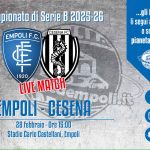 Non basta l’enorme mole di gioco. Non si va oltre il pari con il Cesena: 1-1 al Castellani