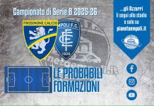 Frosinone-Empoli: le probabili formazioni
