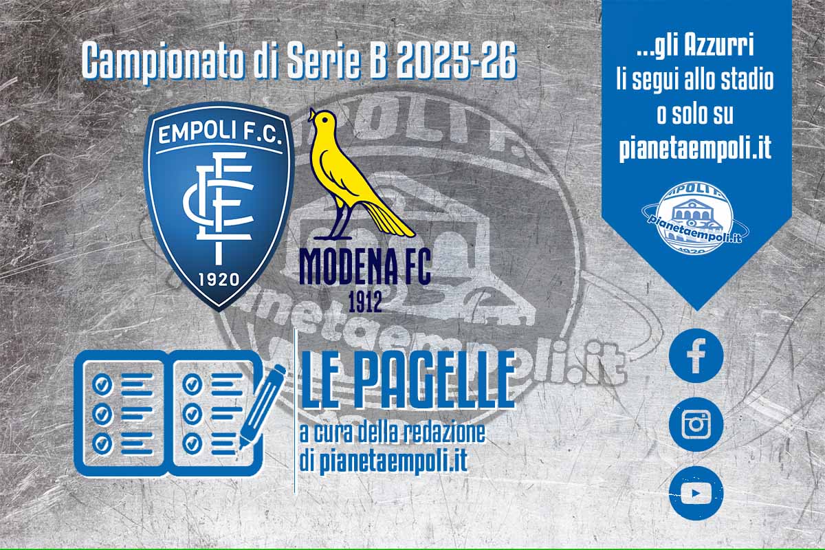 Le pagelle di Empoli-Modena 0-0
