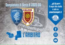 L’arbitro di Empoli-Reggiana