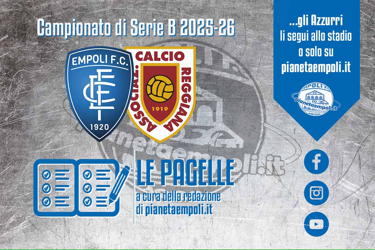 Le pagelle di Empoli-Reggiana 1-1