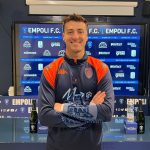 Luca Magnino nel dopo gara a Bari