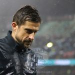 Mister Dionisi nel dopo gara a Palermo