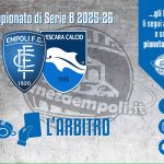 L’arbitro di Empoli-Pescara