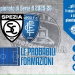 Spezia-Empoli: le probabili formazioni