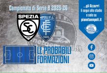Spezia-Empoli: le probabili formazioni