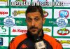 Mister Dionisi nel dopo gara a Bari