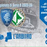 L’arbitro di Empoli-Avellino
