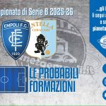 Empoli-Entella: le probabili formazioni
