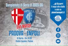 PADOVA vs EMPOLI : LIVE MATCH
