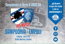 SAMPDORIA vs EMPOLI : LIVE MATCH