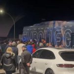 Squadra contestata al ritorno da Padova
