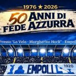 Si festeggiano i 50 anni del tifo organizzato azzurro