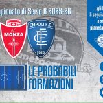 Monza-Empoli: le probabili formazioni