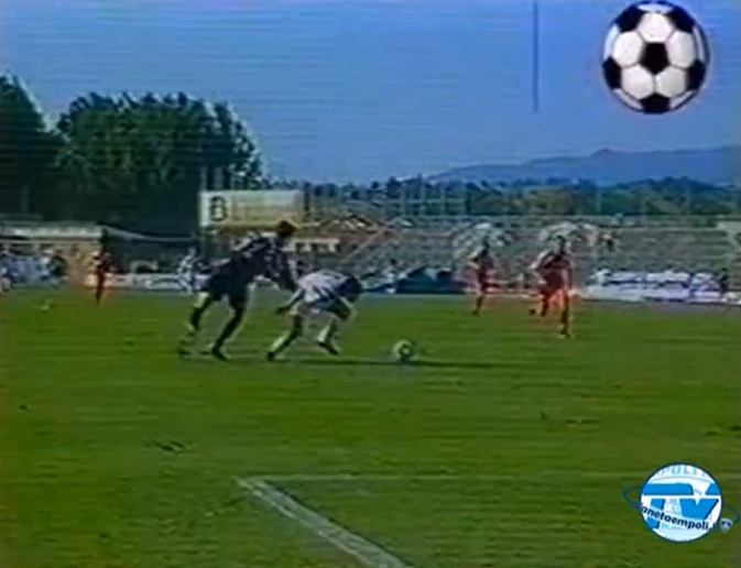 Dal Moro segna l'1-0 finale contro il Monza