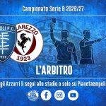 L’arbitro di Empoli-Arezzo