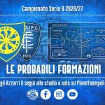 Carrarese-Empoli: le probabili formazioni