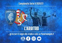 L’arbitro di Empoli-Cremonese