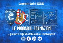 Empoli-Cremonese: le probabili formazioni