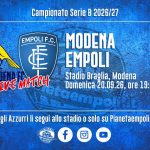 Azzurri rimontati al Braglia da un Modena che ne ha di più. I gialloblù ci battono 2-1