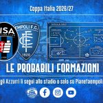 Pisa-Empoli: le probabili formazioni