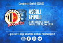 ASCOLI vs EMPOLI : LIVE MATCH