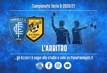 L’arbitro di Empoli-Juve Stabia