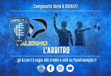 L’arbitro di Empoli-Palermo
